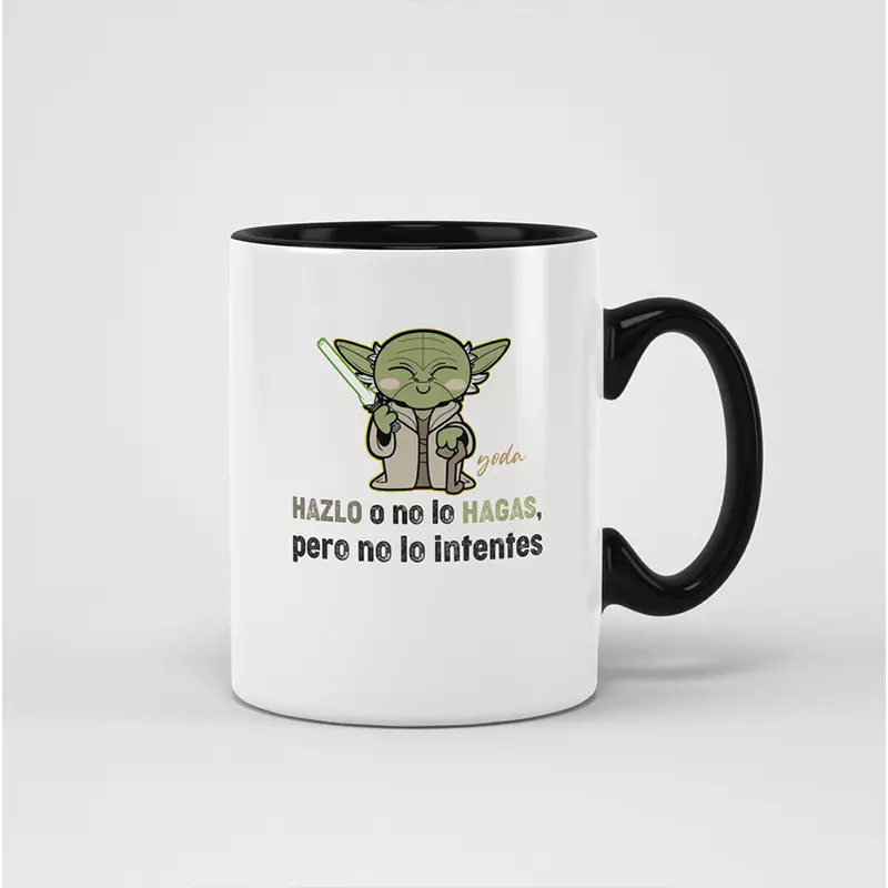 taza star wars hazlo o no lo hagas